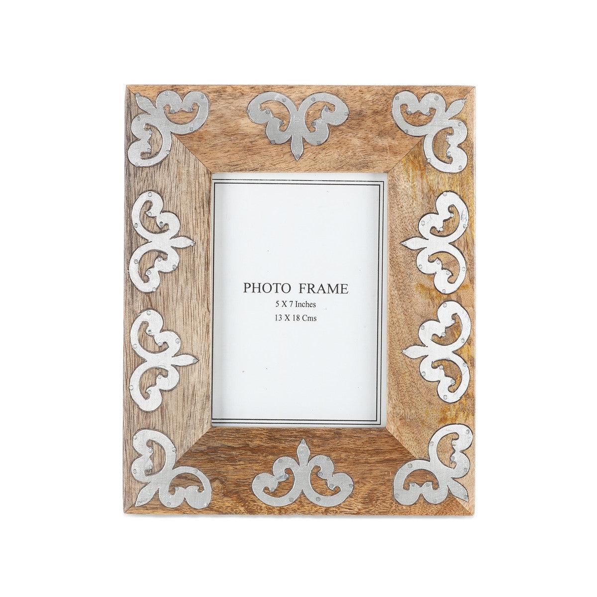 Heritage Inlay Wood 5x7 Frame - Signastyle Boutique