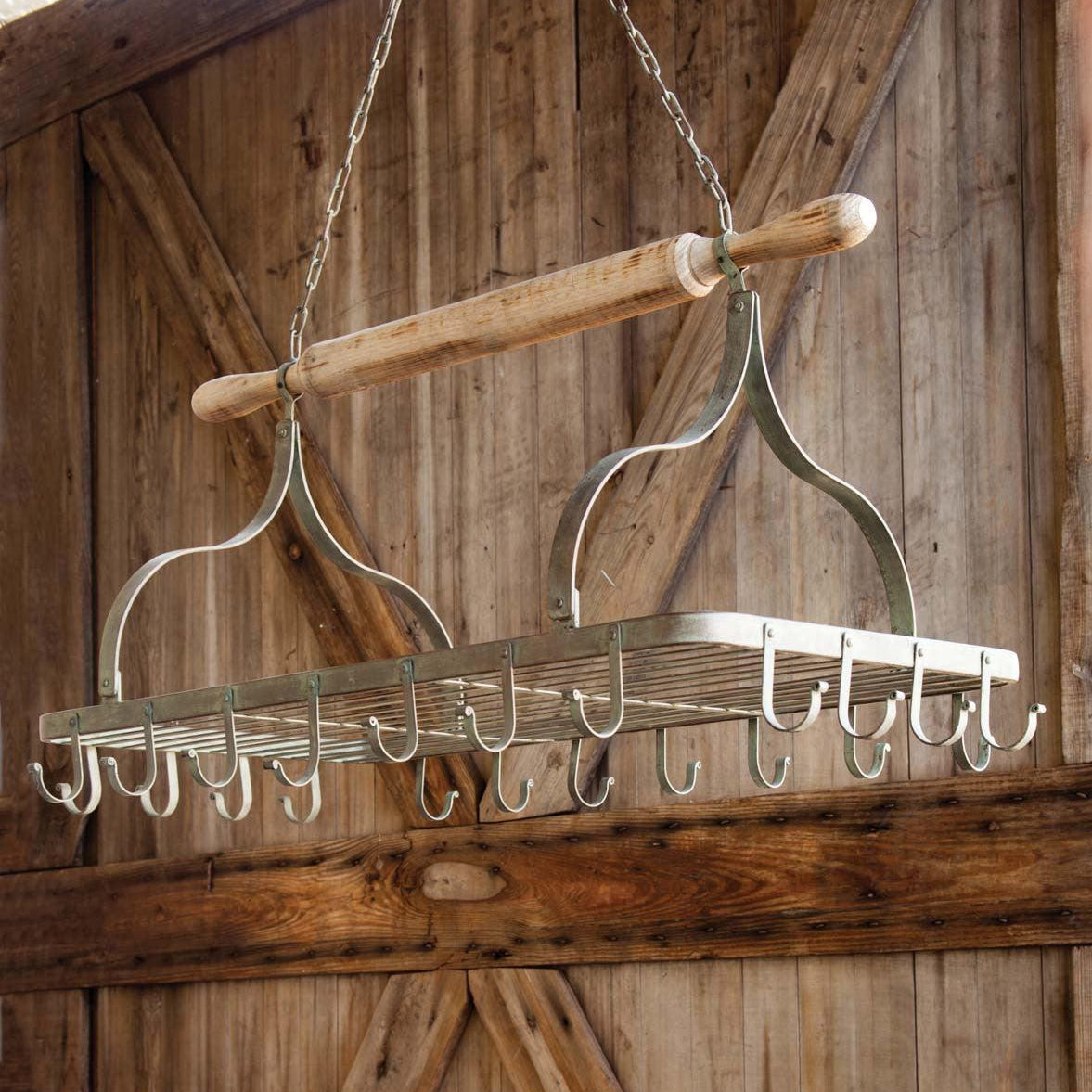 Hanging Rolling Pin Pot Rack - Signastyle Boutique