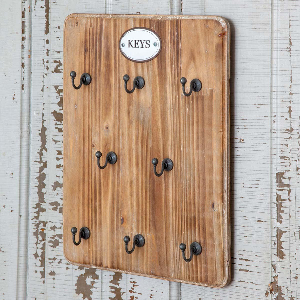 Key Hook Board-Home Accessories-Rustic Barn Boutique