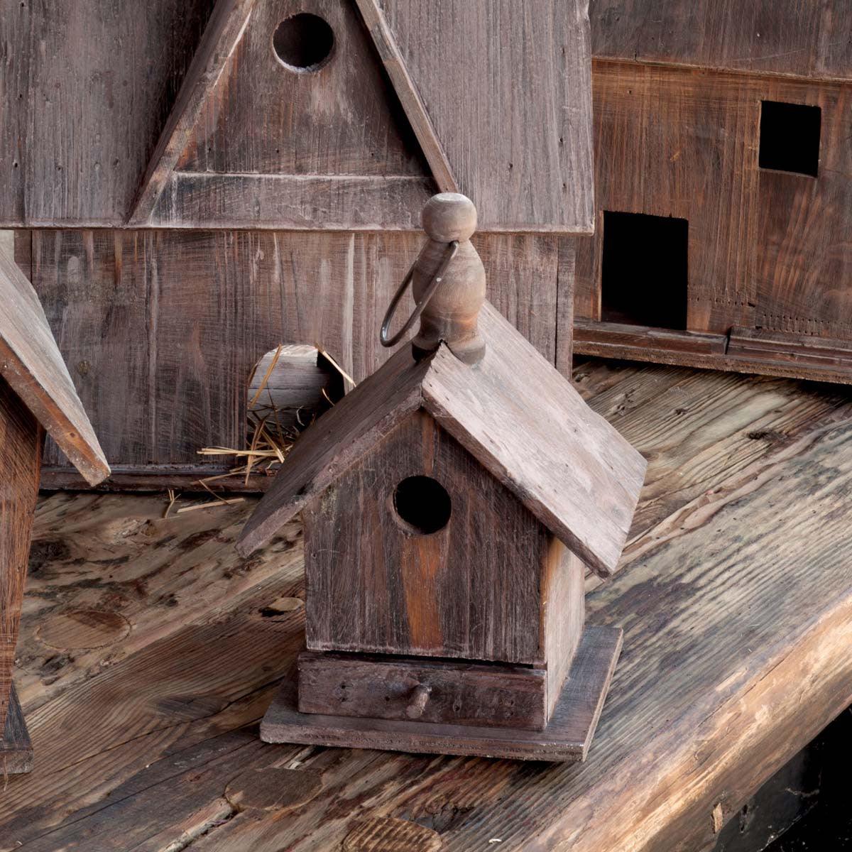 Rustic Birdhouse with Clean Out Drawer - Signastyle Boutique