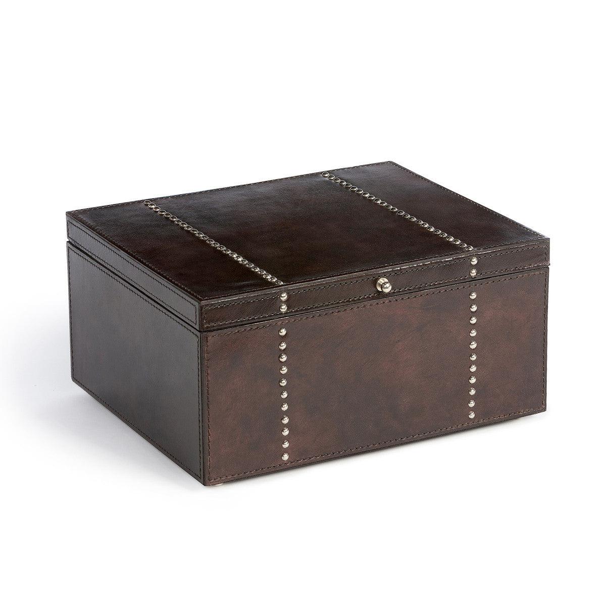 Tate Leather Classic Jewelry Box - Signastyle Boutique
