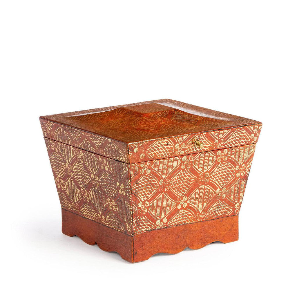 Lilith Tooled Pattern Box-Home Accessories-Rustic Barn Boutique