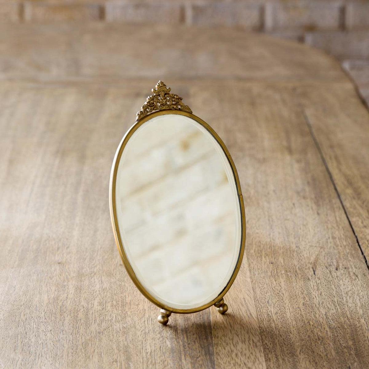 Antique Brass Vanity Mirror - Signastyle Boutique