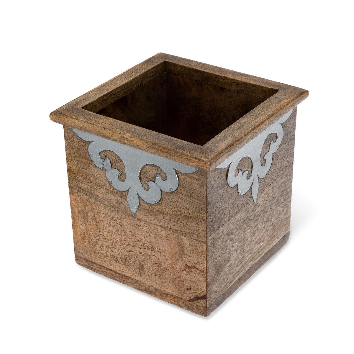 Heritage Inlay Wood Tissue Box - Signastyle Boutique