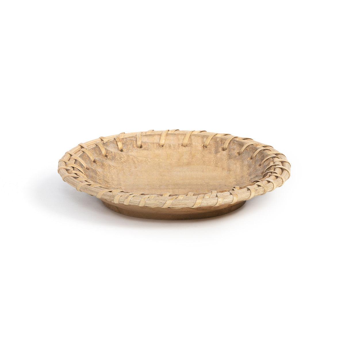 Rattan Lace Edged Charger, Small - Signastyle Boutique