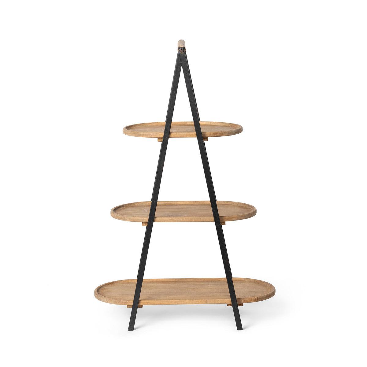 Wooden 3-Tiered Server - Signastyle Boutique