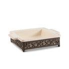 Acanthus Stoneware Square Baking Dish, 9" - Signastyle Boutique