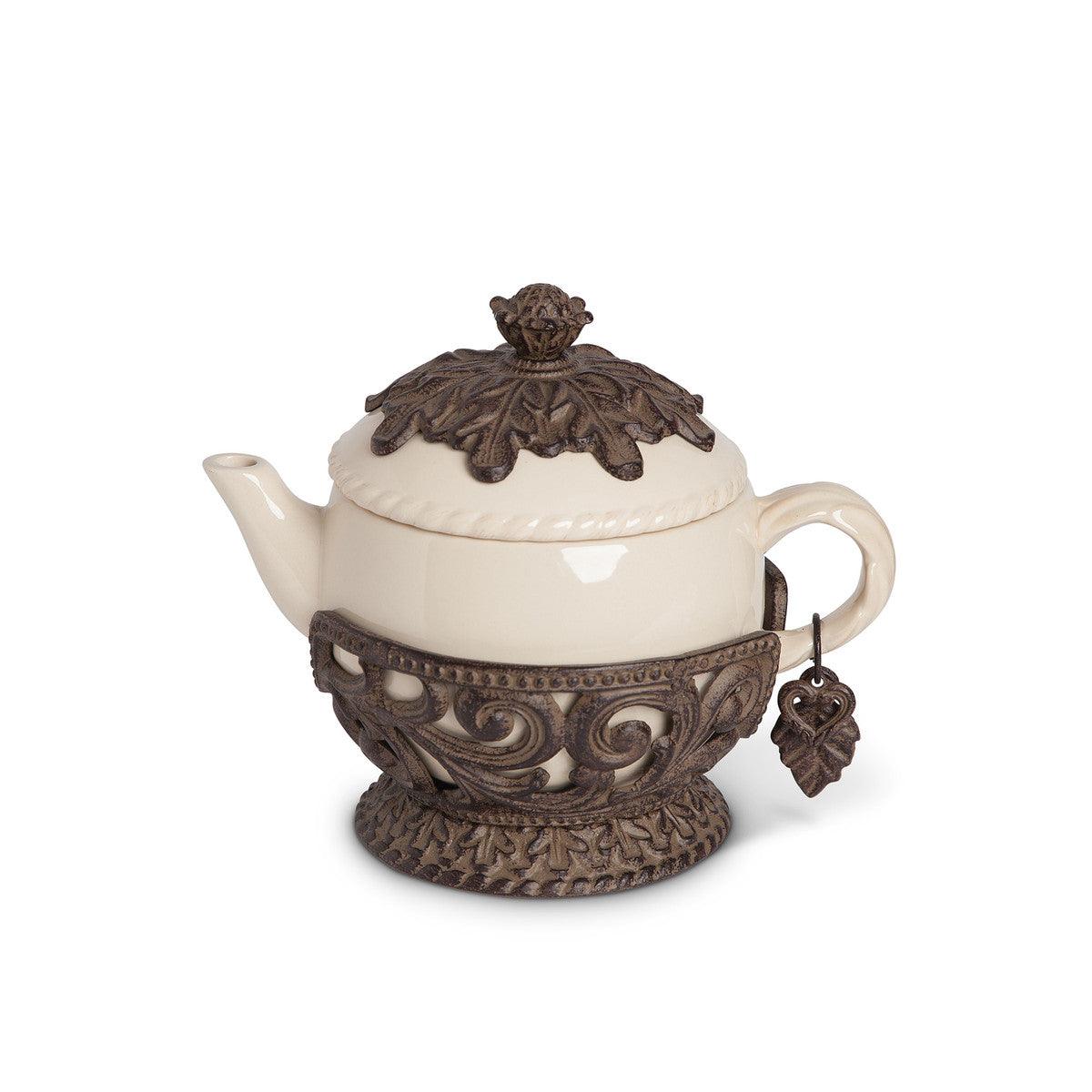 Acanthus Stoneware Teapot - Signastyle Boutique
