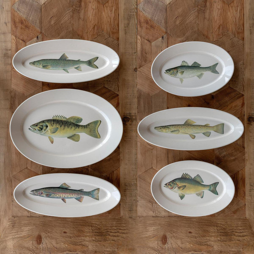 Collected Fish Platters-Home Accessories-Rustic Barn Boutique
