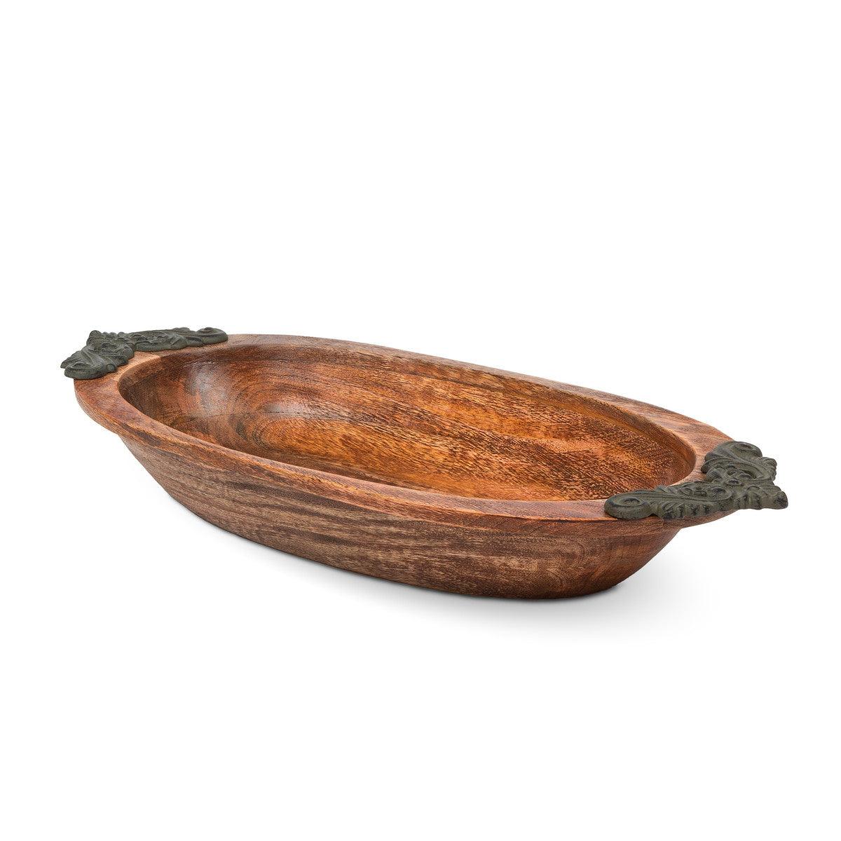 Heritage Inlay Wood Antiquity Bowl - Signastyle Boutique