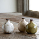 Glazed Stoneware Bud Vase-Home Accents-Rustic Barn Boutique