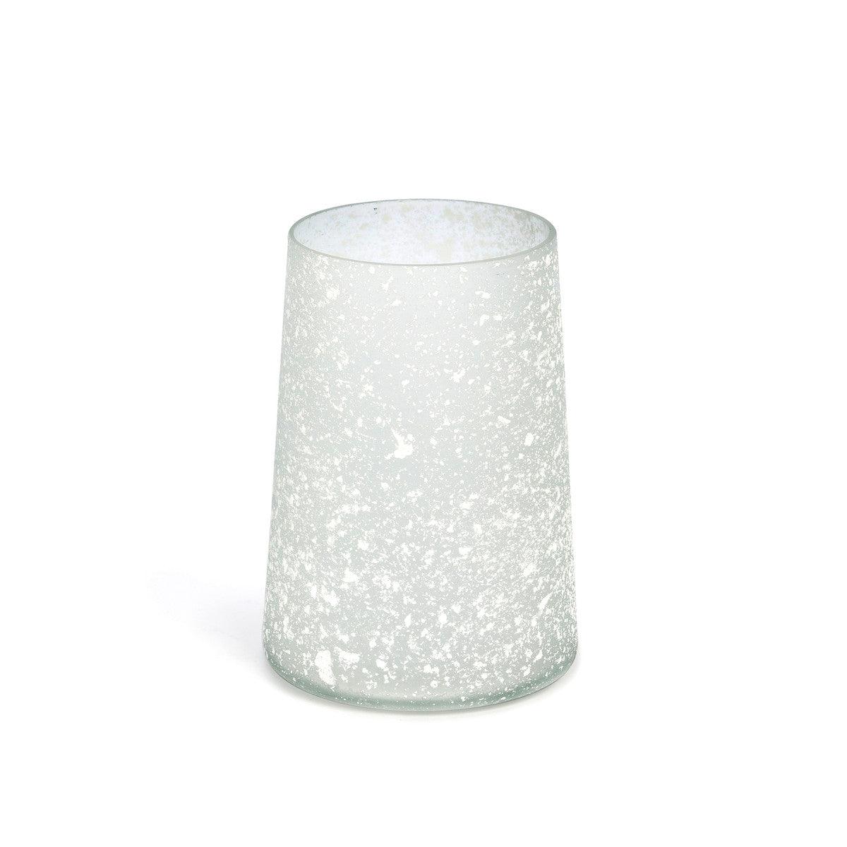 Halcyon Frosted Glass Vase, Small - Signastyle Boutique