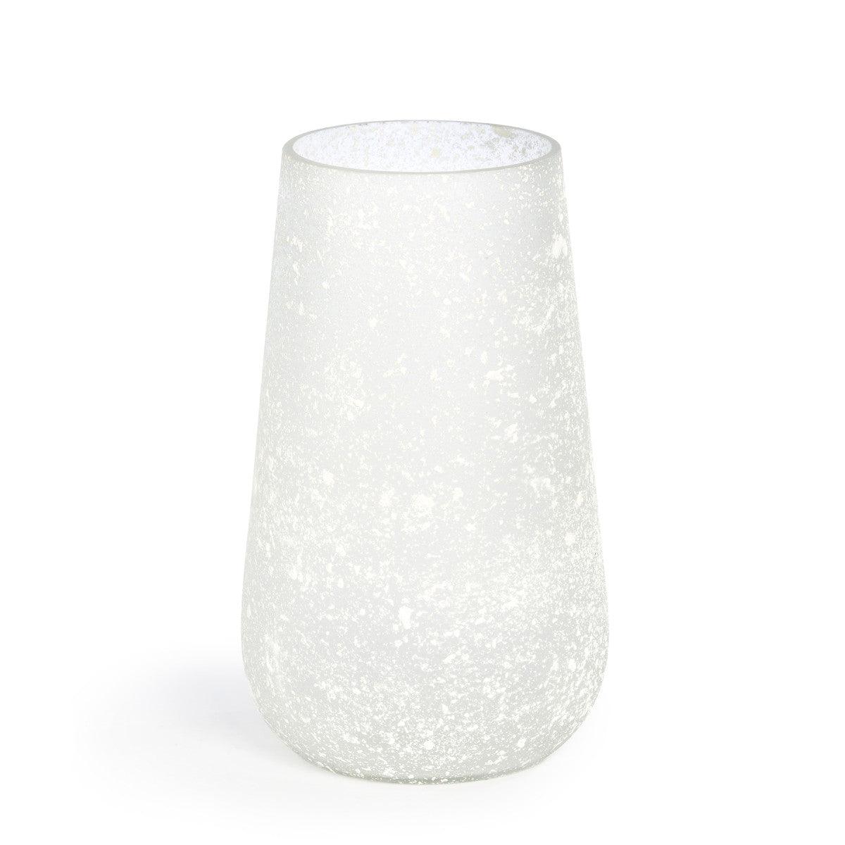 Halcyon Frosted Glass Vase, Large - Signastyle Boutique