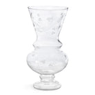 Wallace Etched Glass Vase, Large - Signastyle Boutique