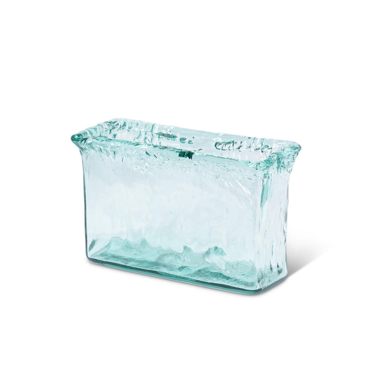 Oceana Organic Glass Rectangle Vase - Signastyle Boutique