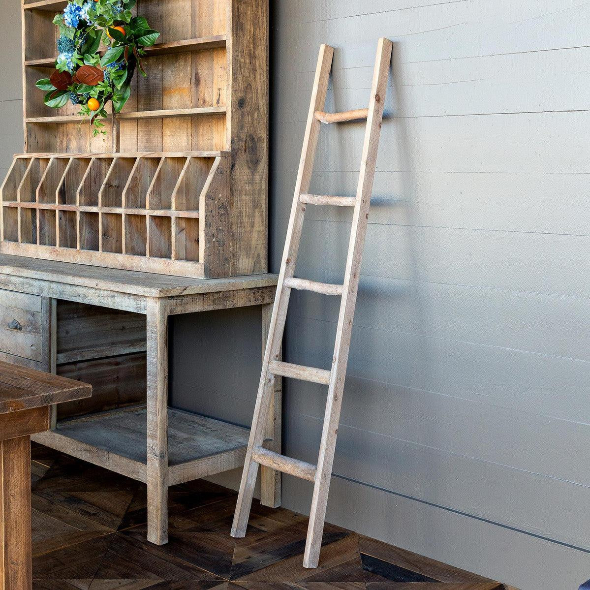 Primitive Wooden Display Ladder - Signastyle Boutique
