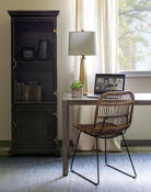 Miller Rattan and Iron Dining Chair - Signastyle Boutique