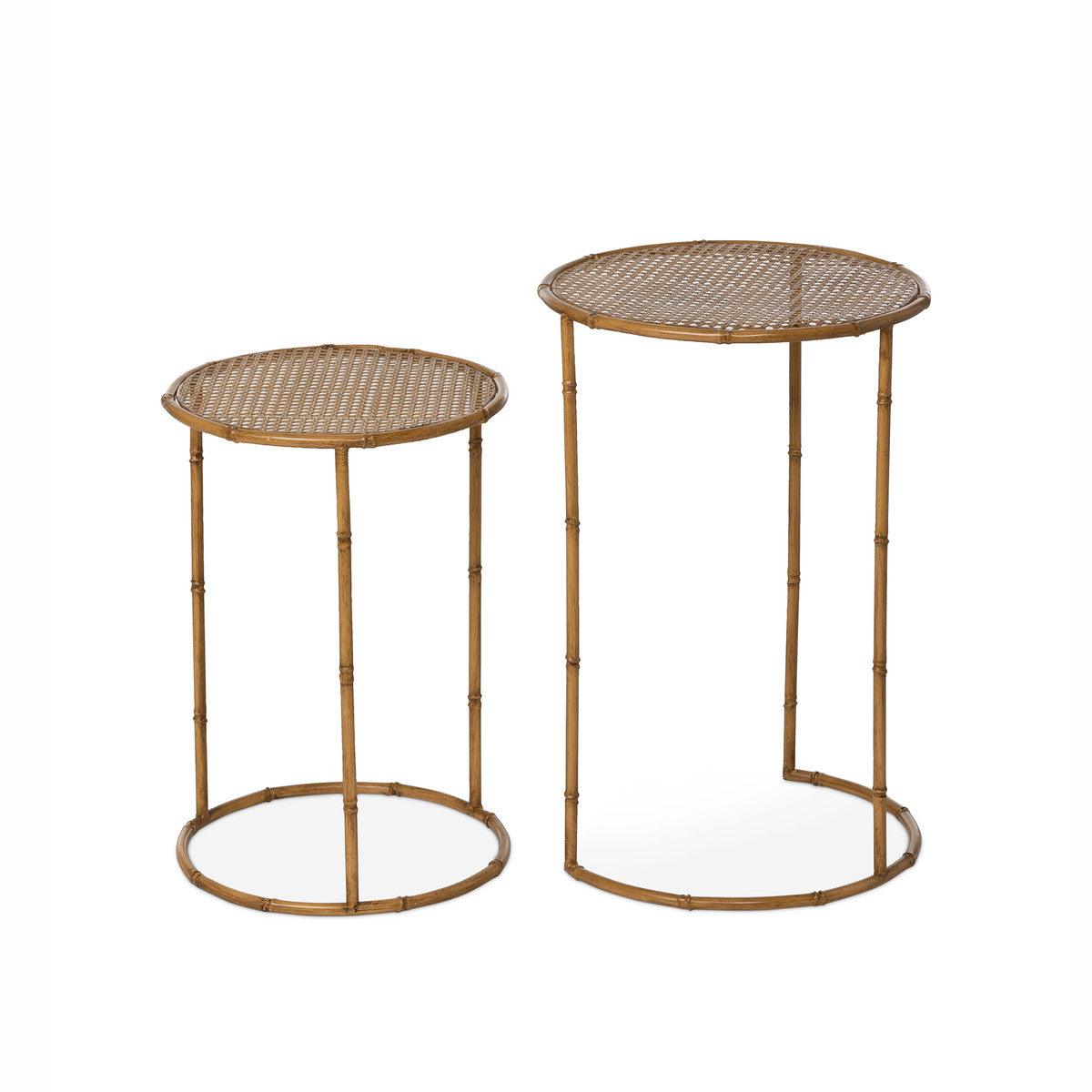 Roanoke Metal Occasional Nesting Tables, Set of 2 - Signastyle Boutique