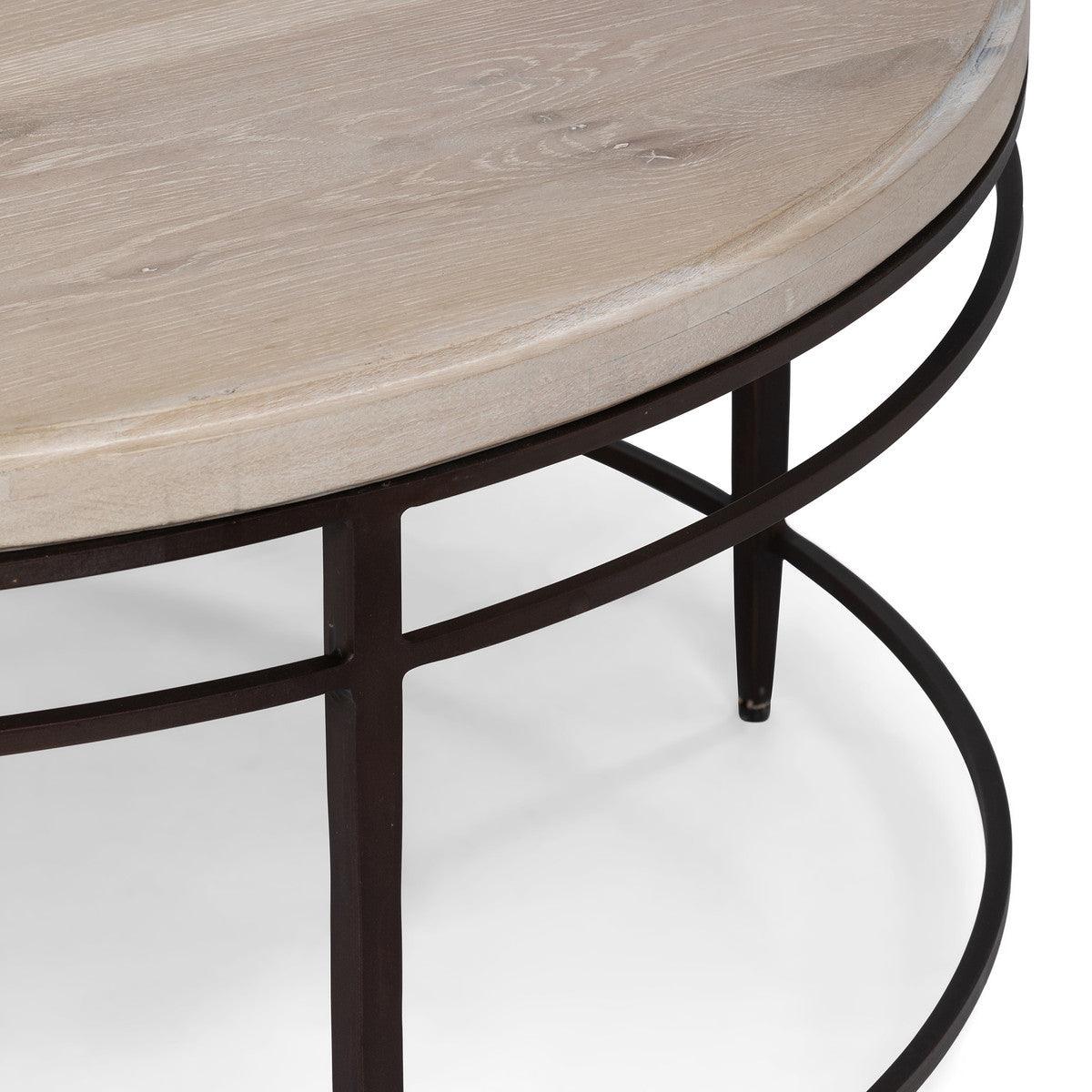 Monterey Round Cocktail Table - Signastyle Boutique
