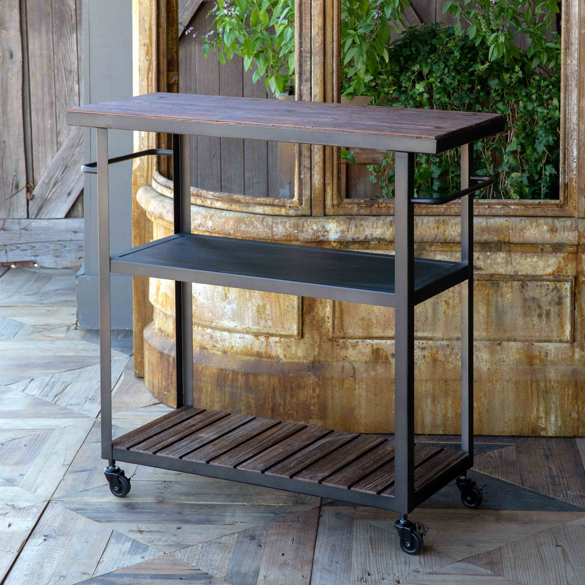 Rolling Kitchen Cart | SHIPS FREE-Utility-Rustic Barn Boutique