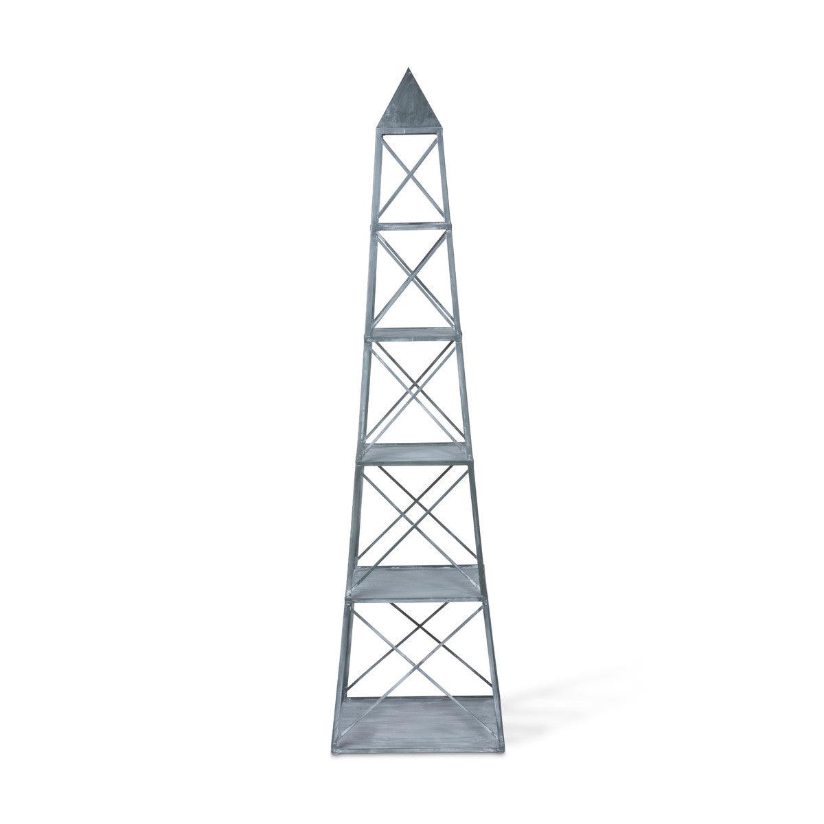 Stackable Galvanized Obelisk - Signastyle Boutique