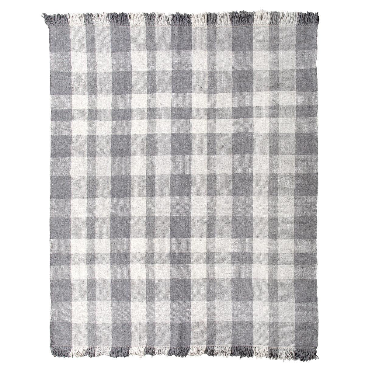 Carrigan Plaid Wool Rug, 7'9" x 9'9" - Signastyle Boutique