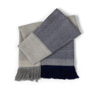 Herringbone Pattern Alpaca Wool Throw - Signastyle Boutique