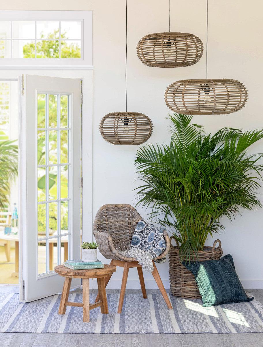 Kailani Rattan Pendant Light, Small - Signastyle Boutique