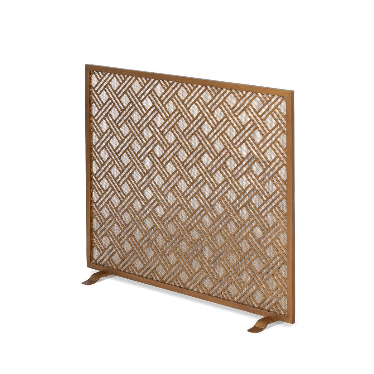 Cross Hatch Fire Screen - Signastyle Boutique