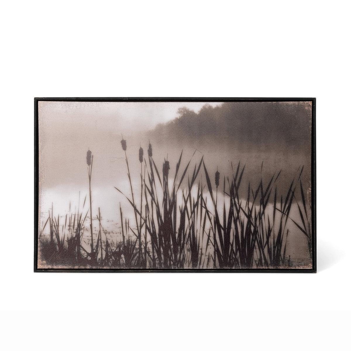 Framed Cattail Print - Signastyle Boutique