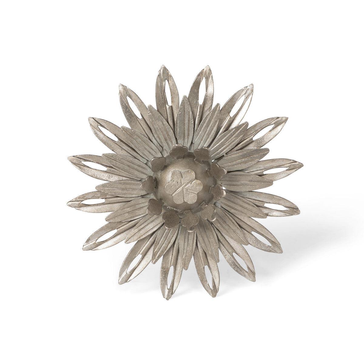 Aged Nickel Wall Sunflower, Small - Signastyle Boutique