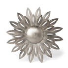 Aged Nickel Wall Dahlia, Large - Signastyle Boutique