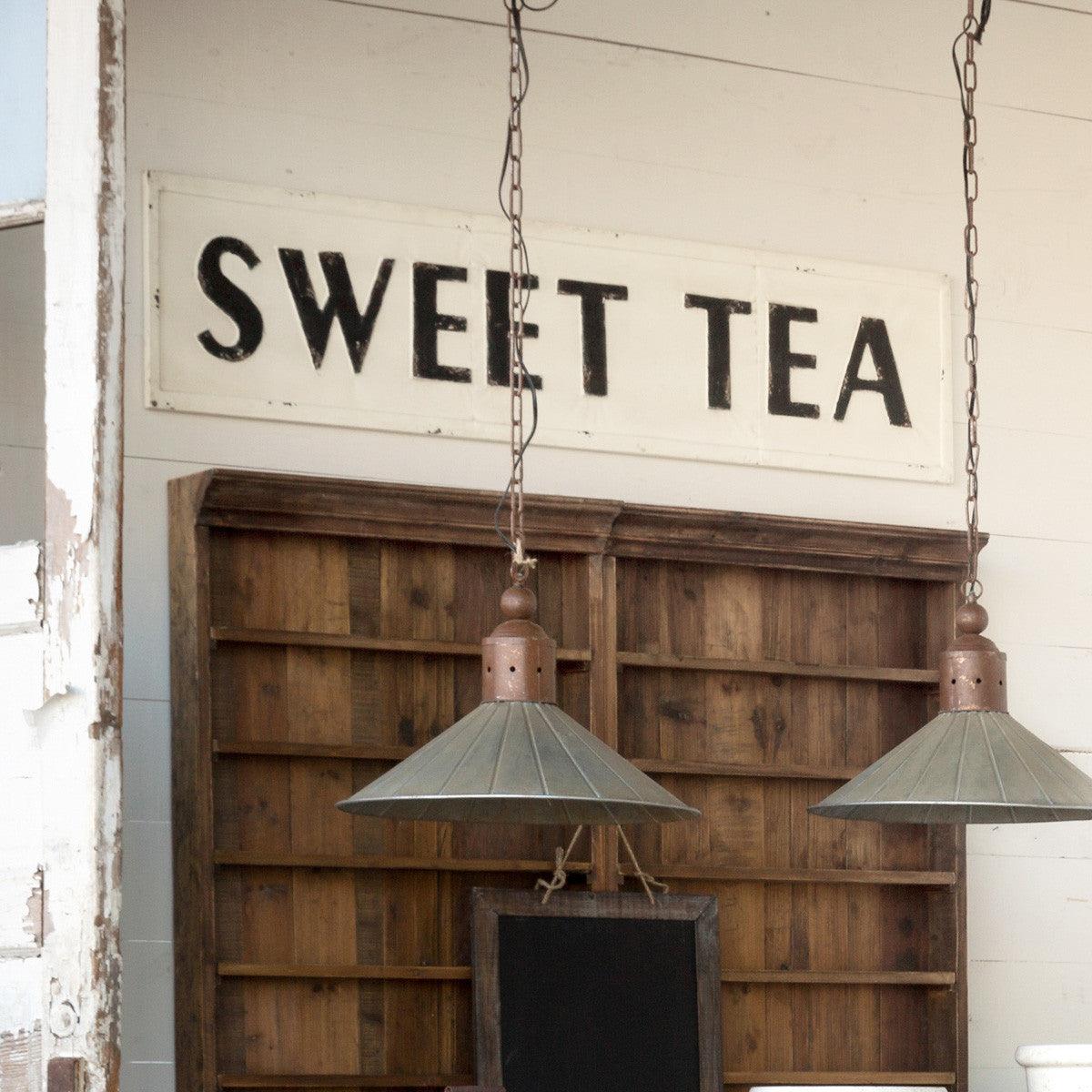 Embossed Metal Sweet Tea Sign - Signastyle Boutique