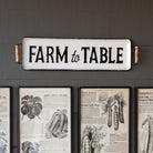 Farm to Table Metal Tray - Signastyle Boutique