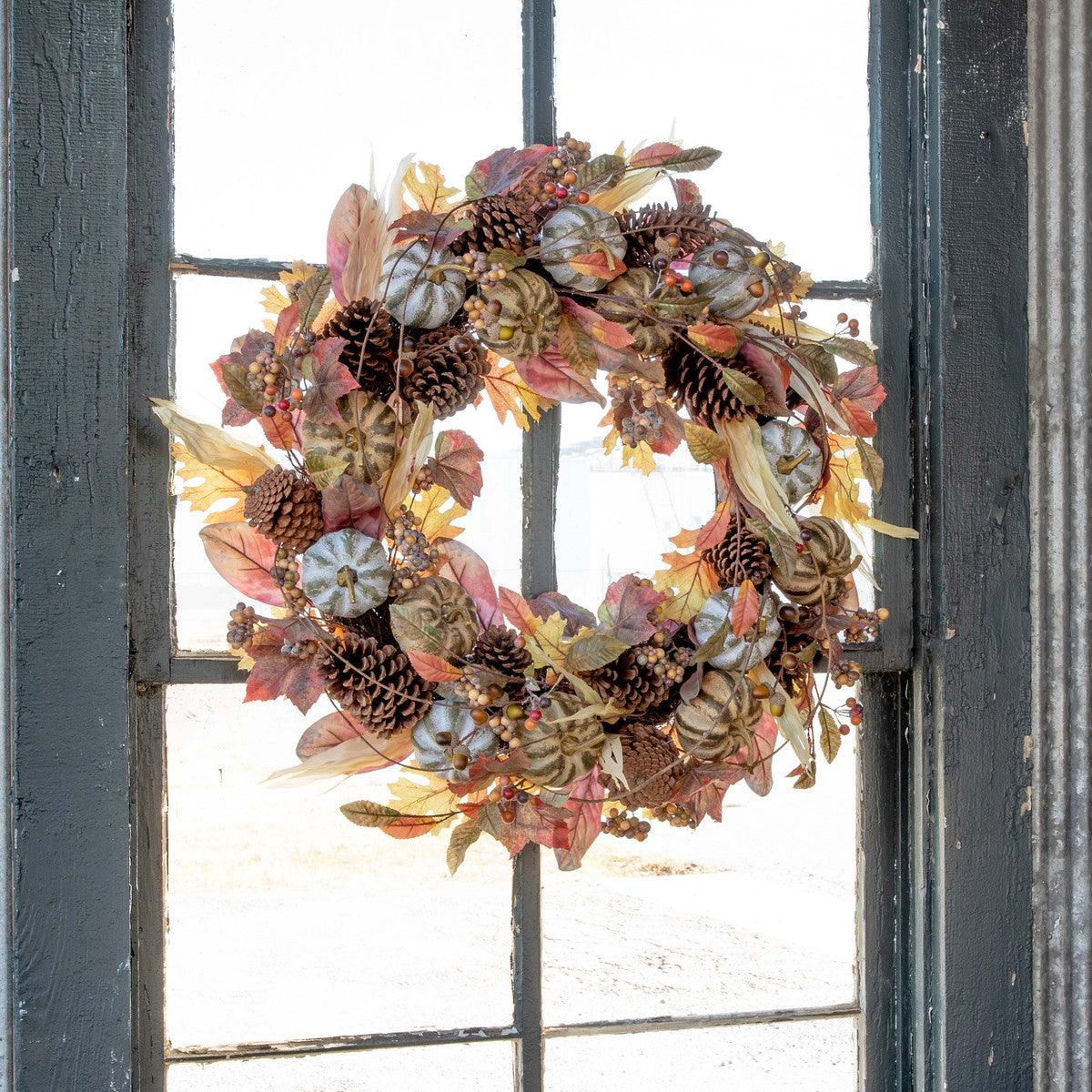 Farmhouse Autumn Wreath - Signastyle Boutique