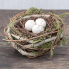 5.5" Grapevine Nest with Eggs - Signastyle Boutique