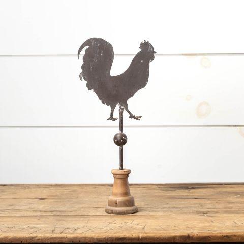 17.25" Rooster Pedestal - Signastyle Boutique