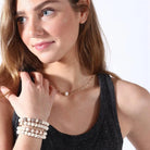 Stacked Amazonite Bracelets - Signastyle Boutique