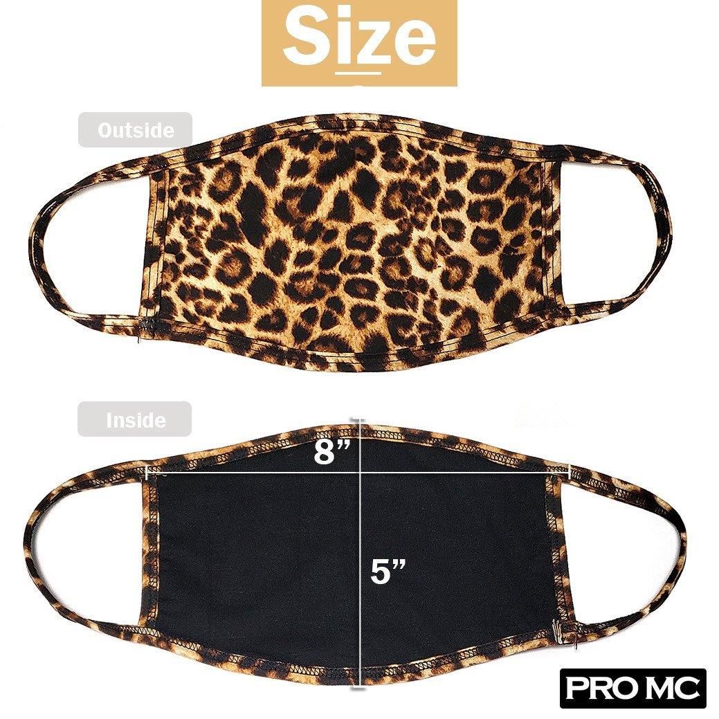 Reusable Washable Face Mouth Protection - LEOPARD - Signastyle Boutique