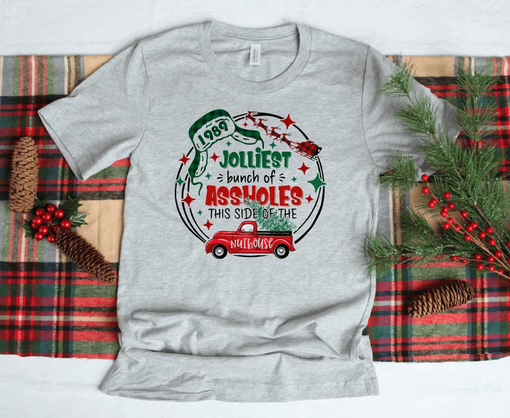 Jolliest bunch of As*holes-Graphic Tee-Rustic Barn Boutique