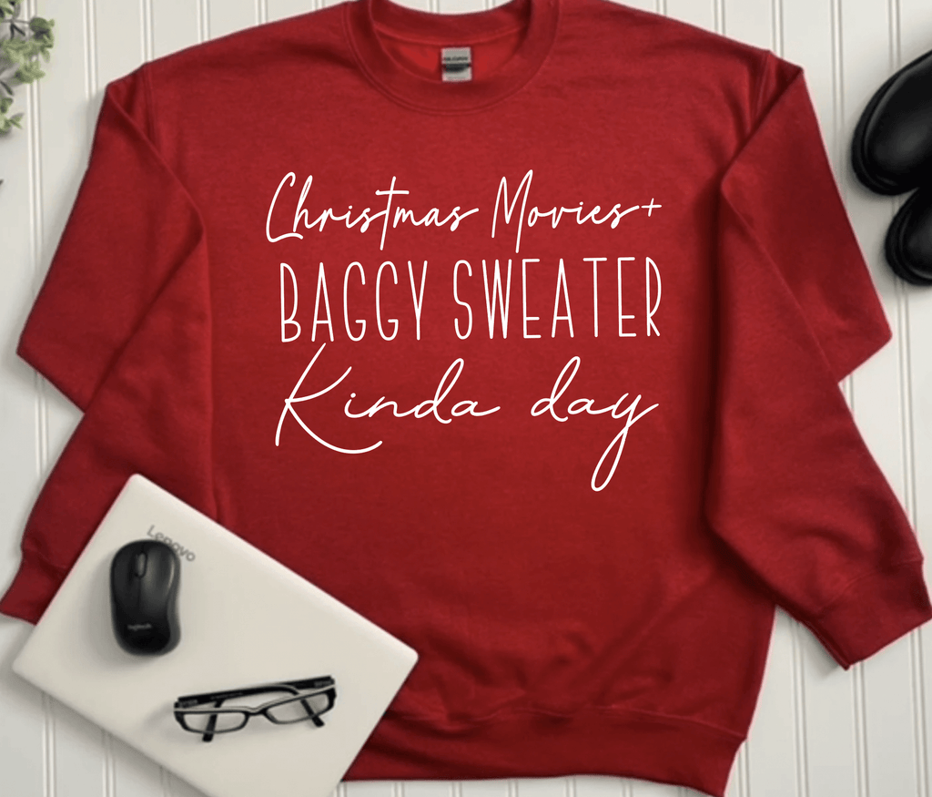 Christmas Movies + Baggy Sweater Kinda Day-Rustic Barn Boutique
