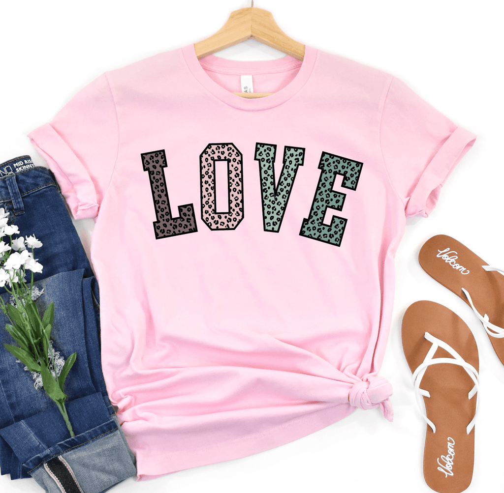 LOVE-Graphic Tee-Rustic Barn Boutique