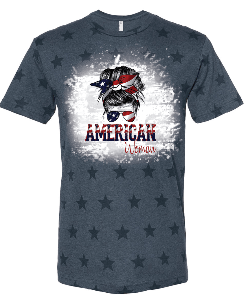 American Woman-Graphic Tee-Rustic Barn Boutique