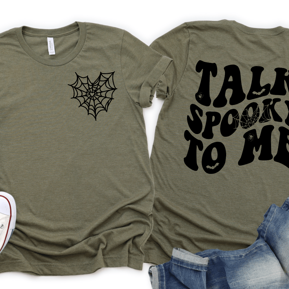 Talk Spooky To Me (PUFF INK) - Signastyle Boutique