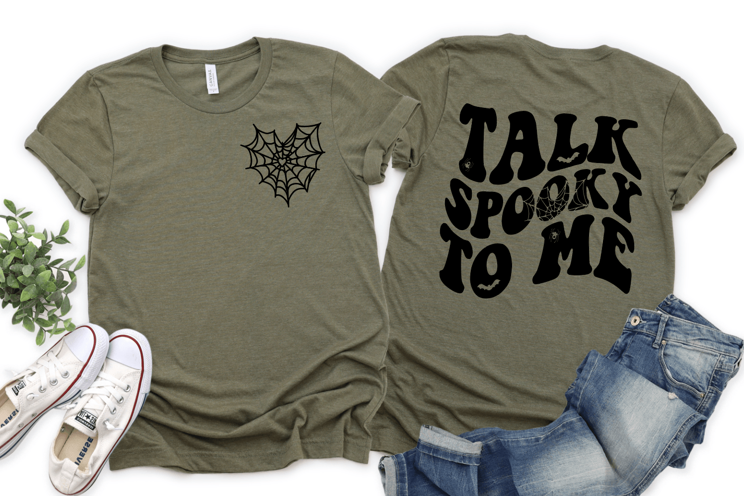 Talk Spooky To Me (PUFF INK) - Signastyle Boutique