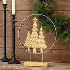 Hand Carved Christmas Tree Sculpture - Signastyle Boutique