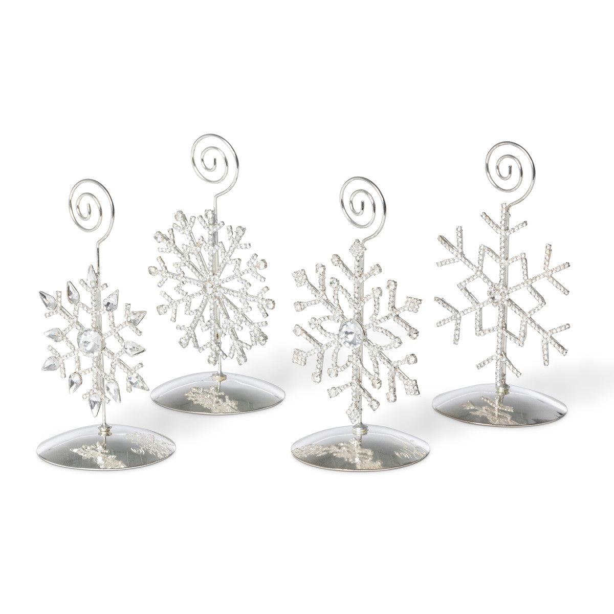 Snowflake Splendor Place Card Holders - Signastyle Boutique
