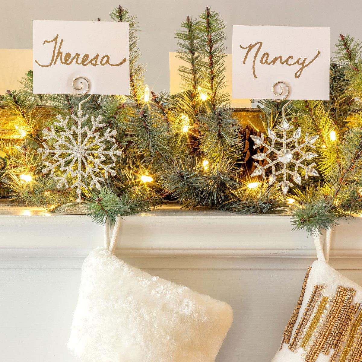 Snowflake Splendor Place Card Holders - Signastyle Boutique