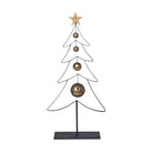 Iron Christmas Tree with Bells, 32 in. - Signastyle Boutique