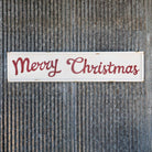 Corrugated Metal Merry Christmas Sign - Signastyle Boutique